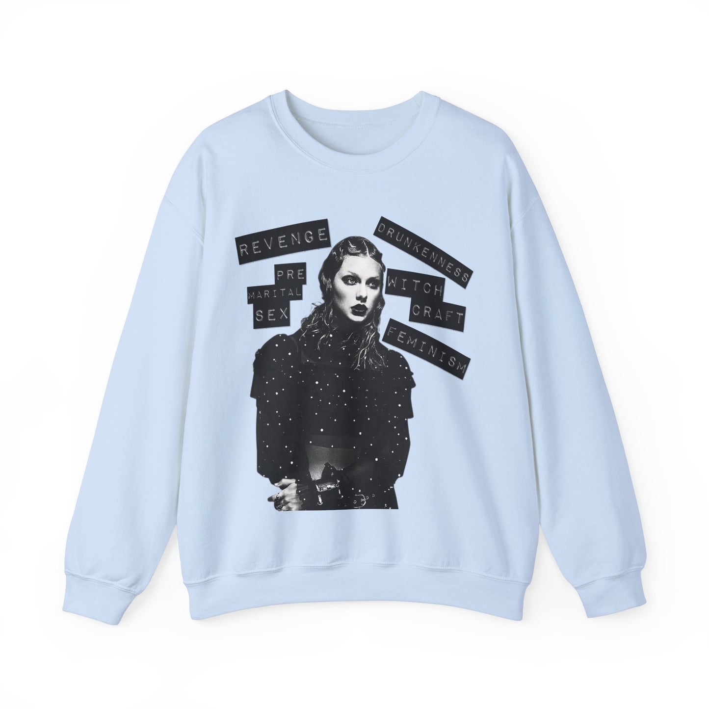 Revenge & Witch Craft & Feminism Crewneck Sweatshirt