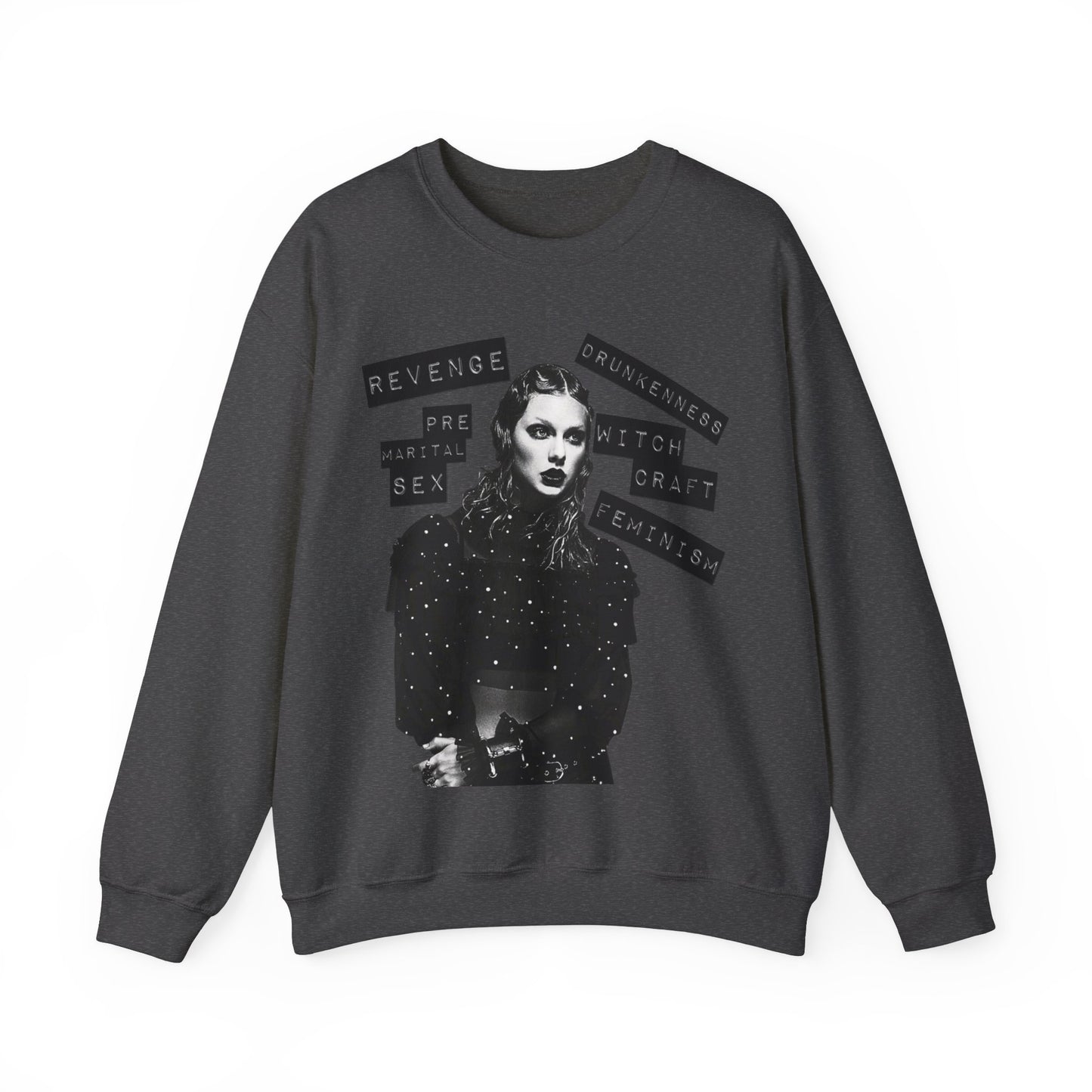 Revenge & Witch Craft & Feminism Crewneck Sweatshirt