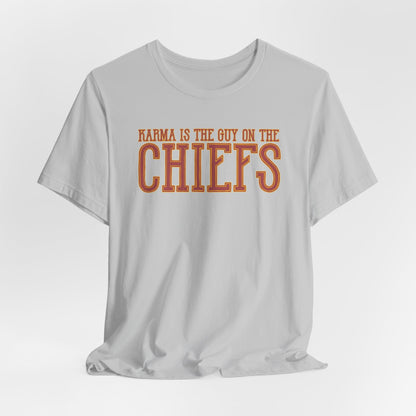 Karma is the Guy on the Chiefs Tshirt