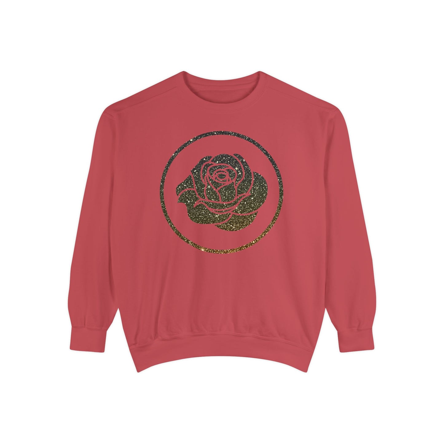 Rose Blush Studio Sparkle Logo Comfort Colors Crewneck Sweater