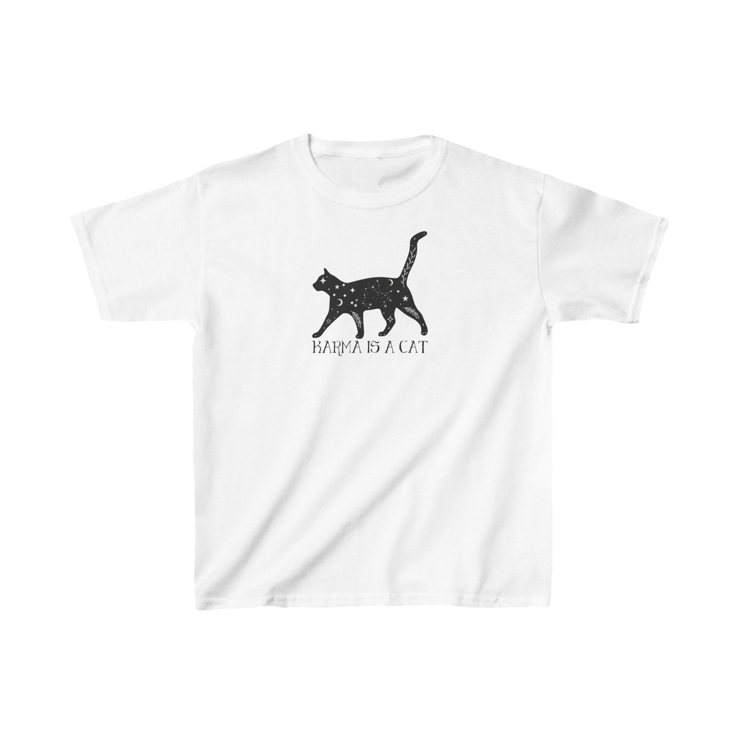 Karma is a Cat Kids Heavy Cotton™ Tee