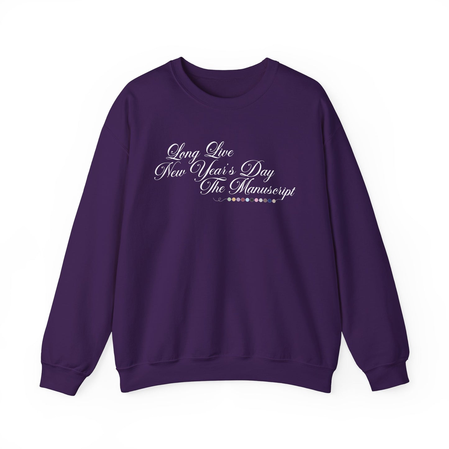 Long Live x NYD x The Manuscript Crewneck Sweatshirt