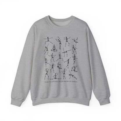 Snakes and Stones Never Broke My Bones Crewneck Sweatshirt
