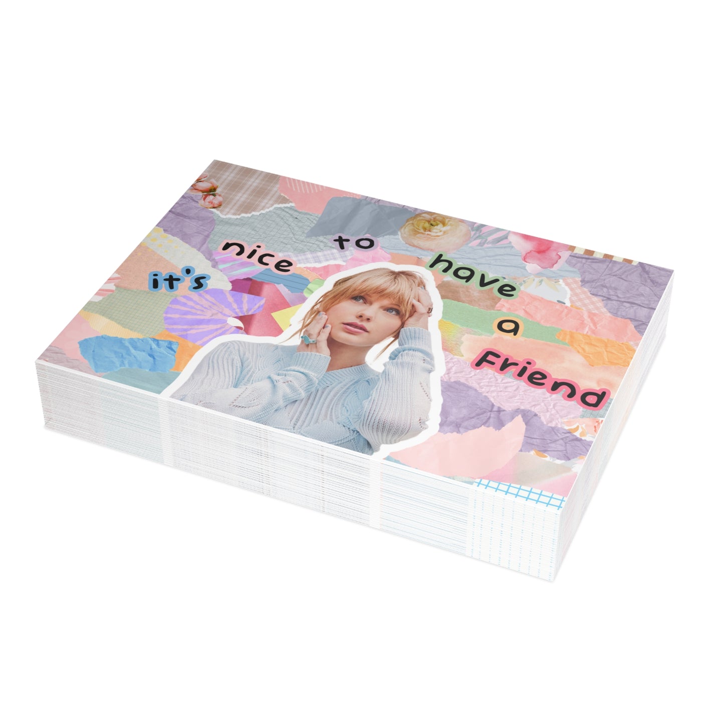 It's Nice to Have a Friend Postcard Pack (envelopes not included)