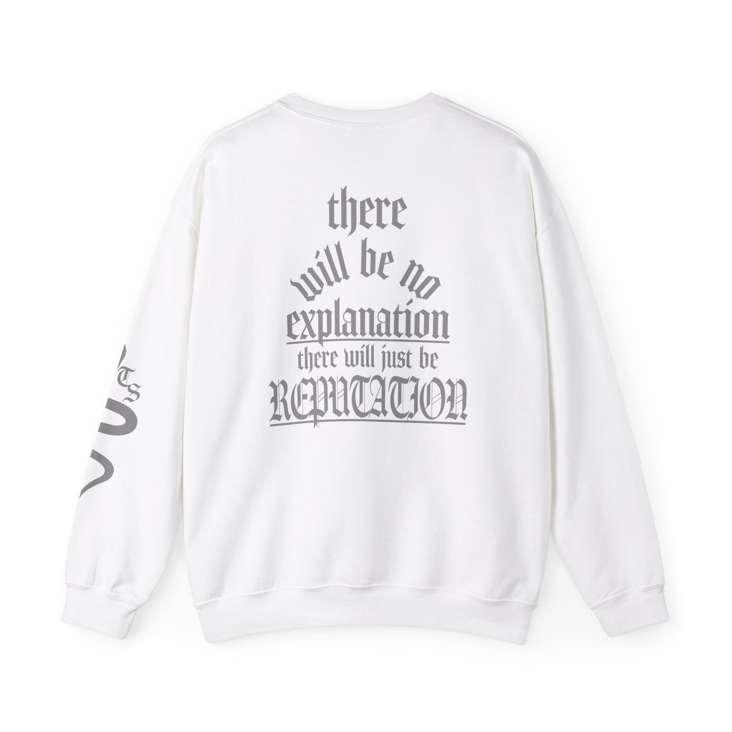 No Explanation Crewneck Sweater