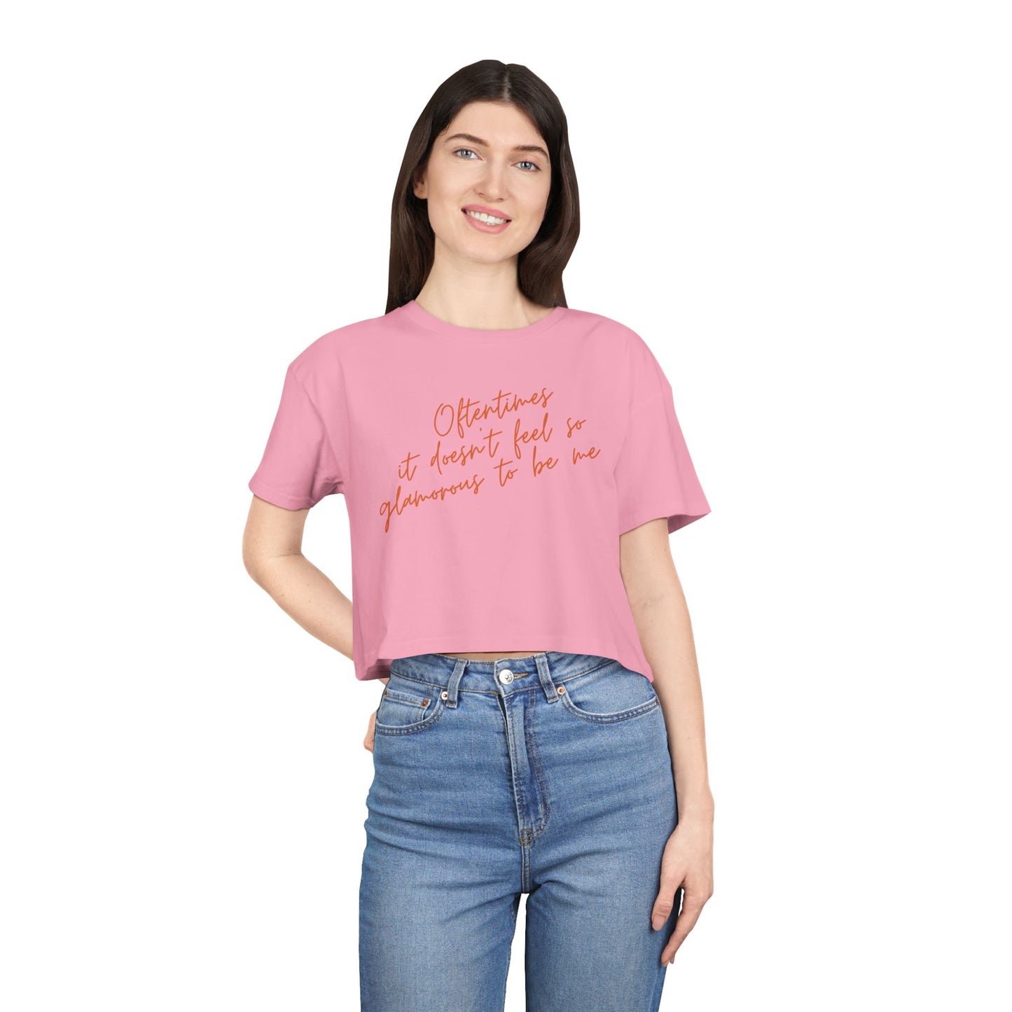 Elizabeth Taylor Crop Tee