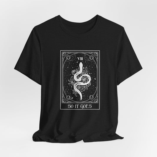 Tarot Tshirt - So It Goes