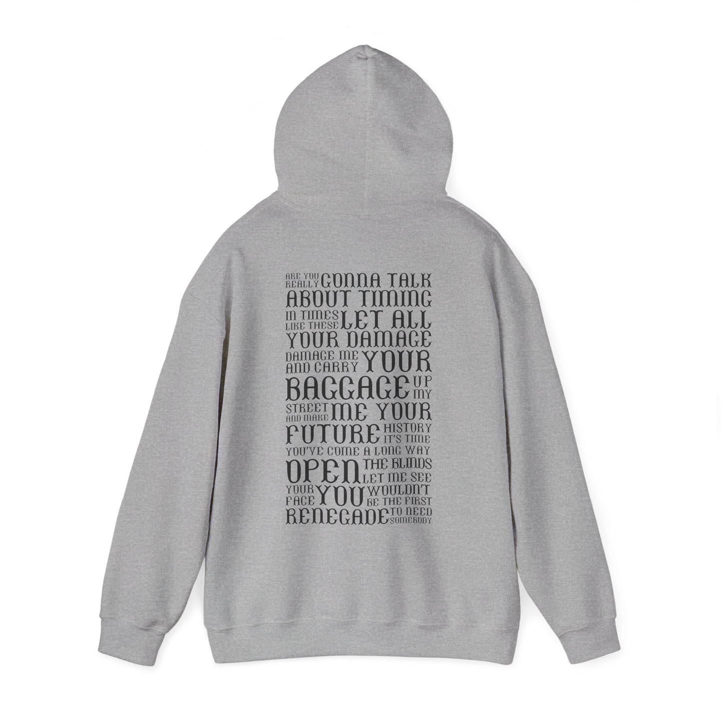 Renegade Lyrics Hoodie