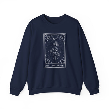 Call It What You Want Tarot Crewneck Sweatshirt