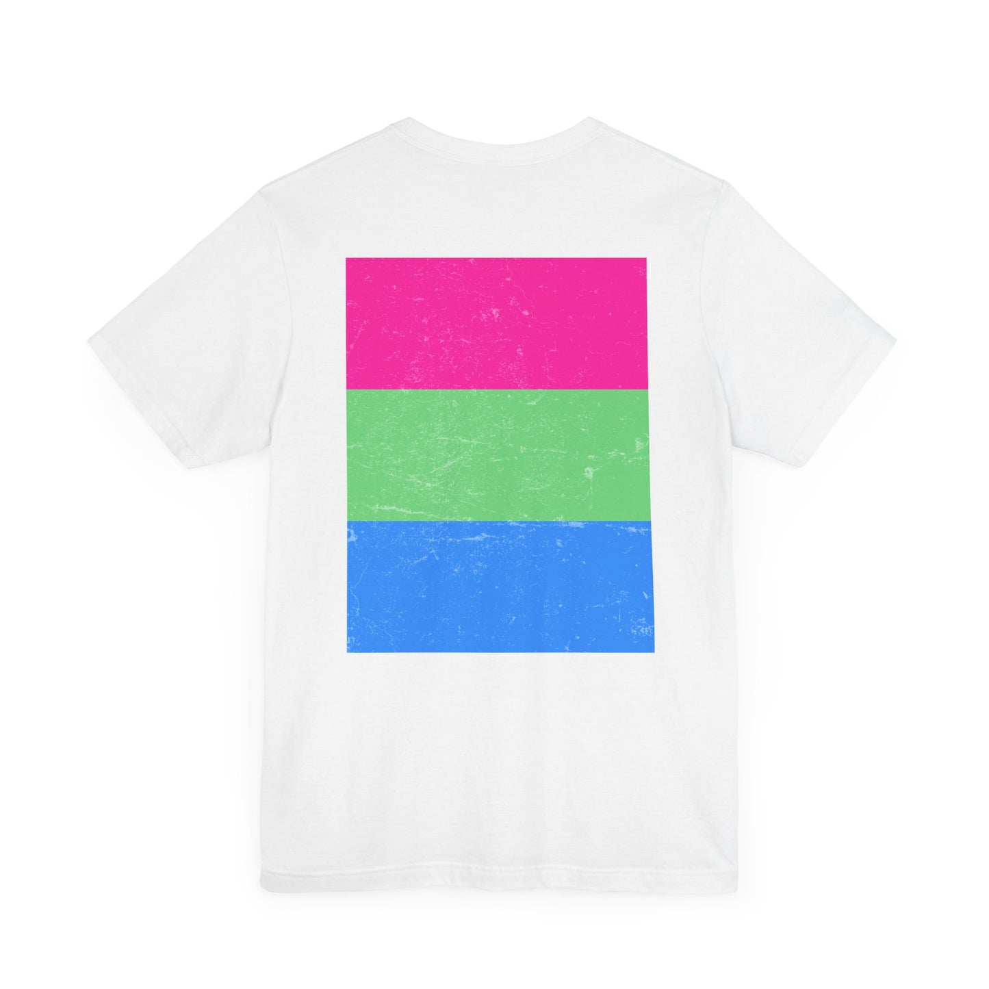 You Ain't Gotta Pray For Me (polysexual flag on back) Tshirt