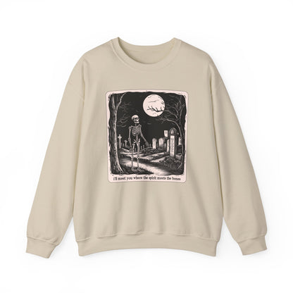 Spirit Meets The Bones Crewneck Sweatshirt