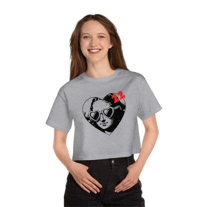 22 Mona Lisa Champion Heritage Cropped T-Shirt