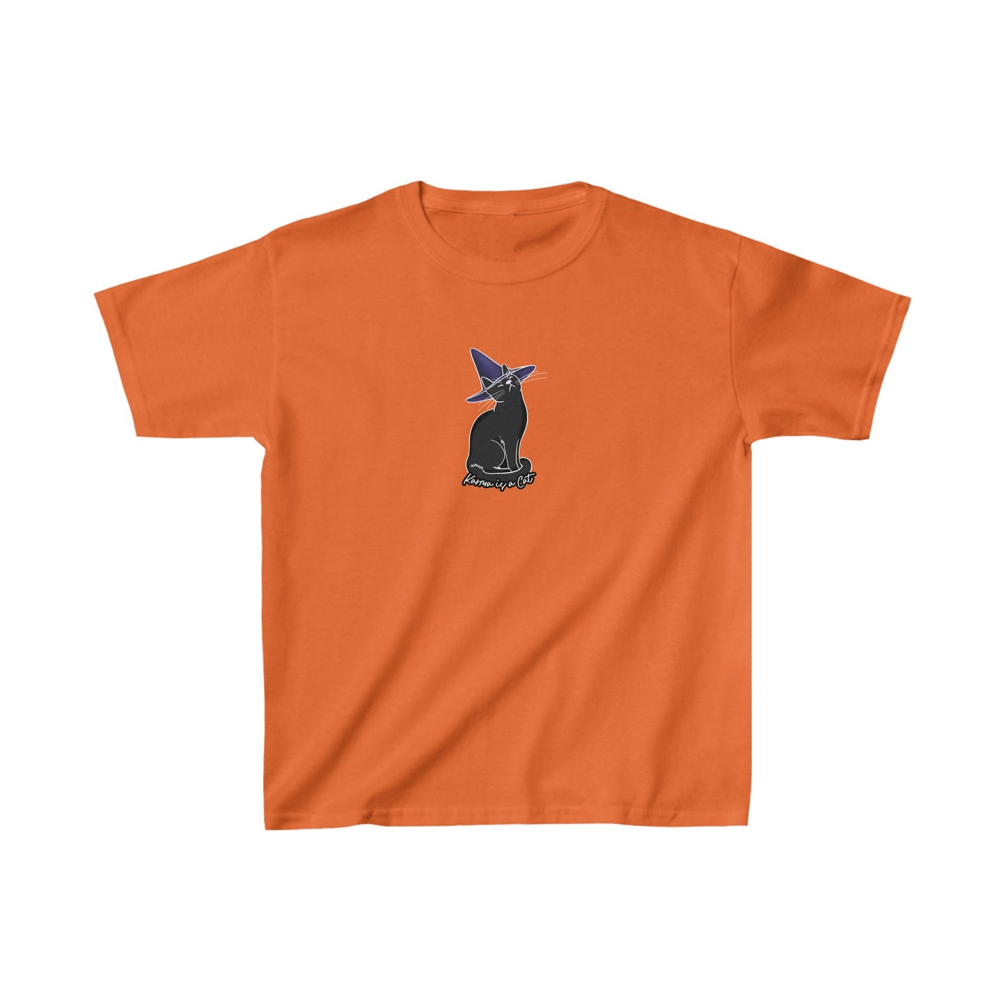 Karma is a Cat Kids Heavy Cotton™ Tee