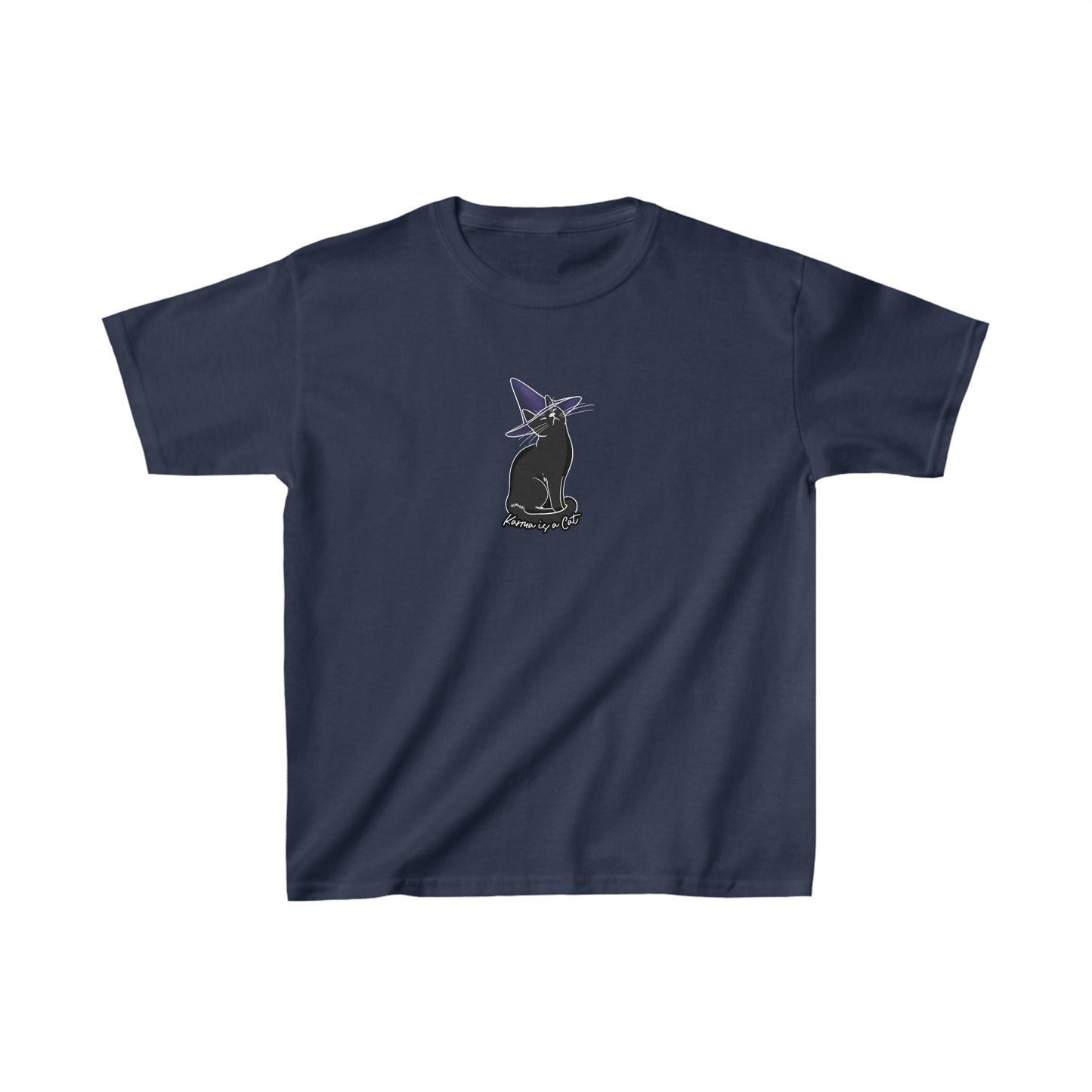 Karma is a Cat Kids Heavy Cotton™ Tee