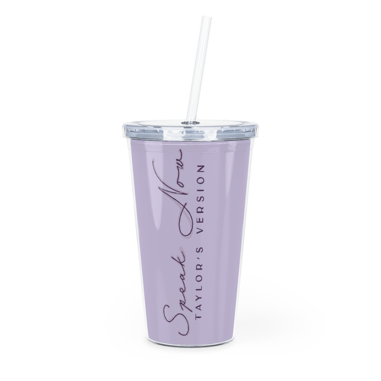 Speak Now TV Plastic Tumbler with Straw