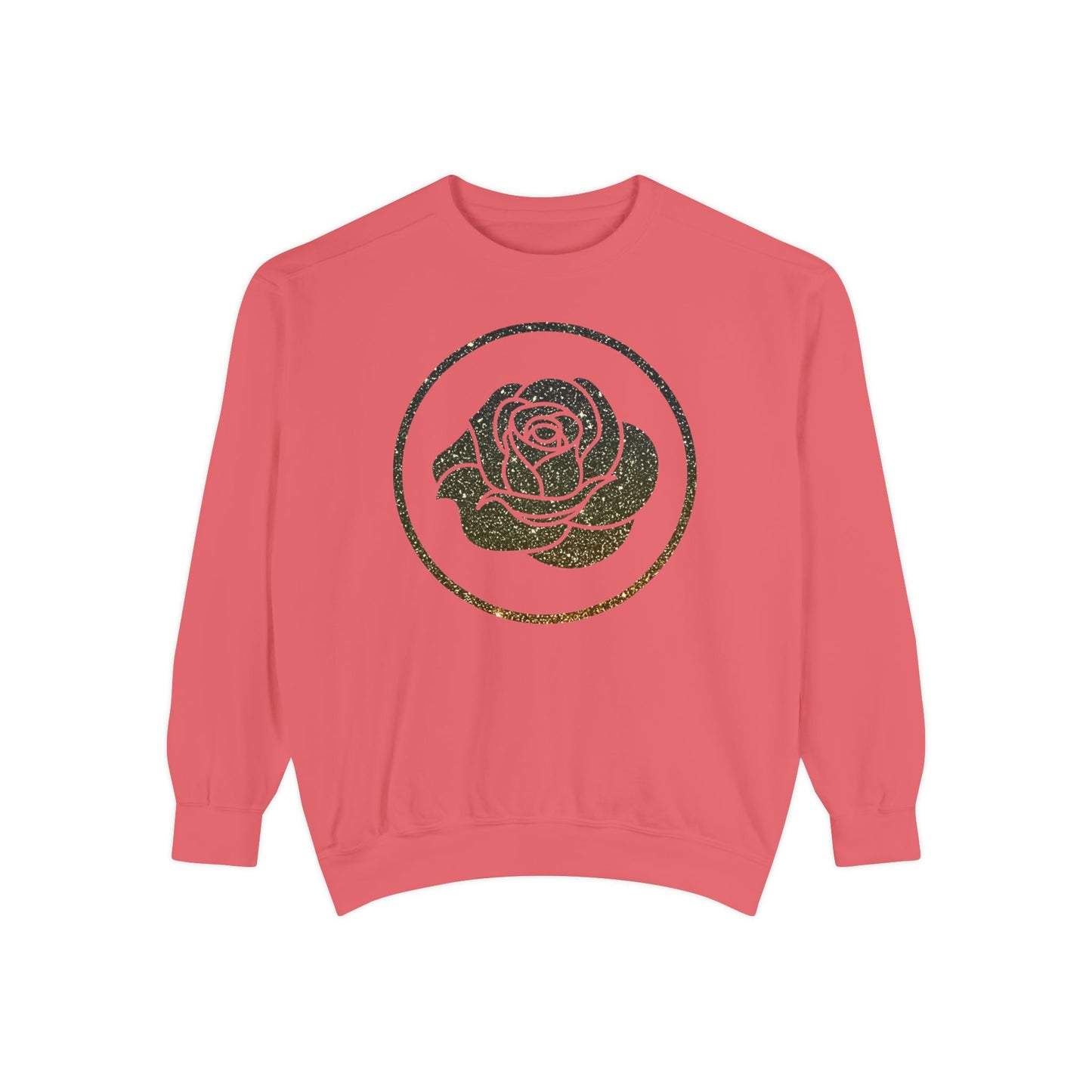 Rose Blush Studio Sparkle Logo Comfort Colors Crewneck Sweater