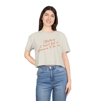 Elizabeth Taylor Crop Tee