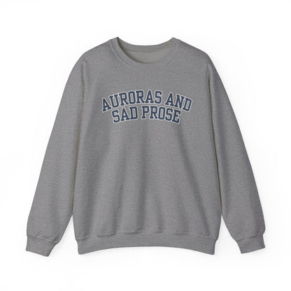 Auroras and Sad Prose Crewneck Sweatshirt