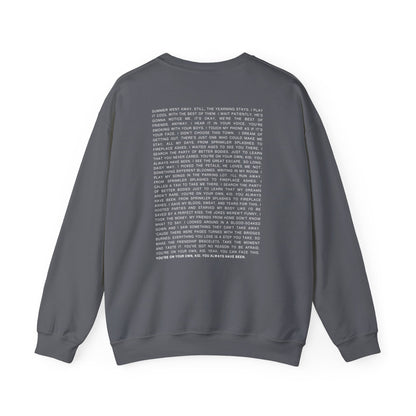 YOYOK Lyrics Crewneck Sweatshirt