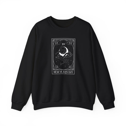 New Years Day Tarot Crewneck Sweatshirt