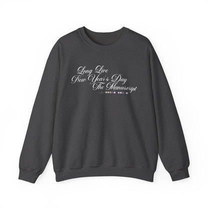 Long Live x NYD x The Manuscript Crewneck Sweatshirt