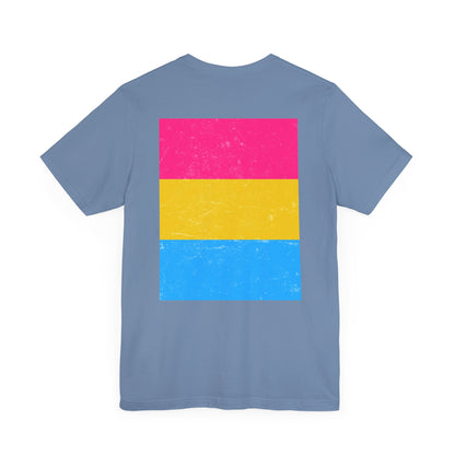 You Ain't Gotta Pray For Me (pansexual flag on back) Tshirt