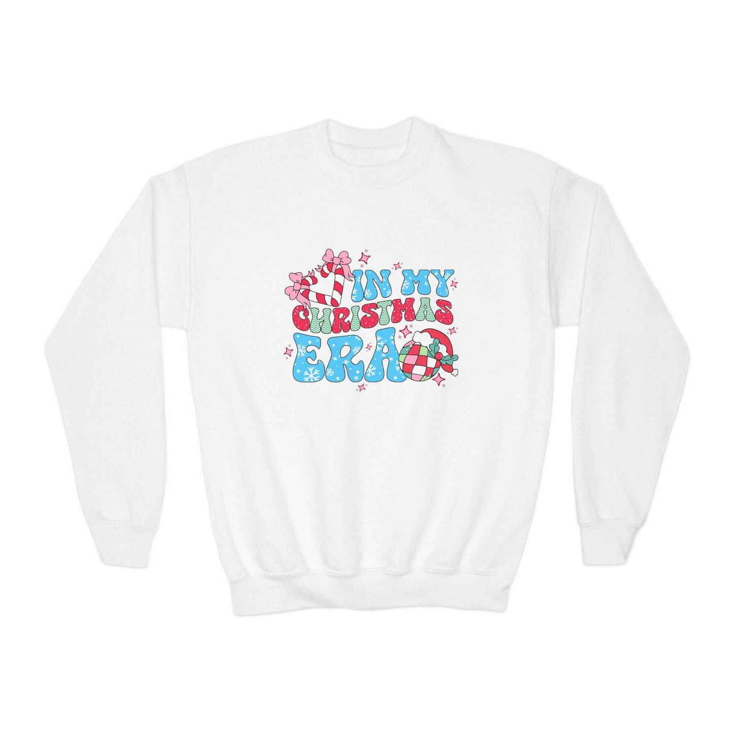 In My Christmas Era Youth Crewneck Sweatshirt