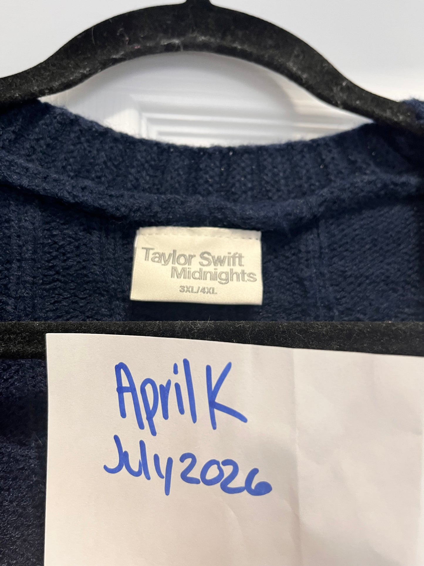 Midnights Cardigan (OFFICIAL MERCH, RESALE)