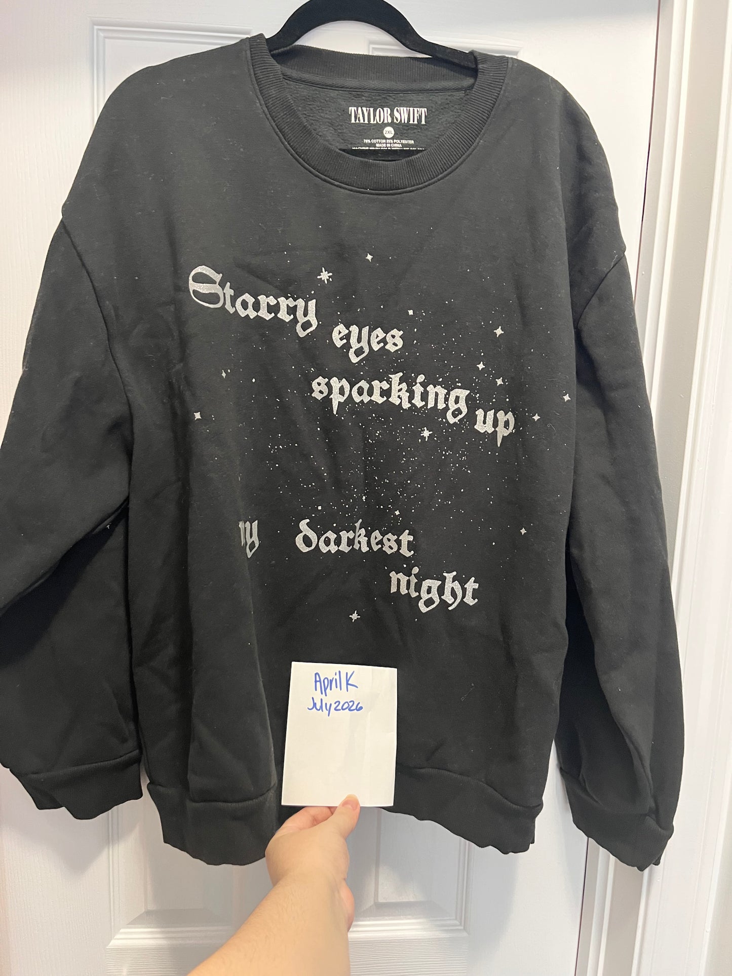 Starry Eyes Crewneck (OFFICIAL MERCH, RESALE)