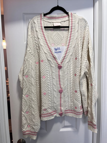 Lover Cardigan (OFFICIAL MERCH, RESALE)