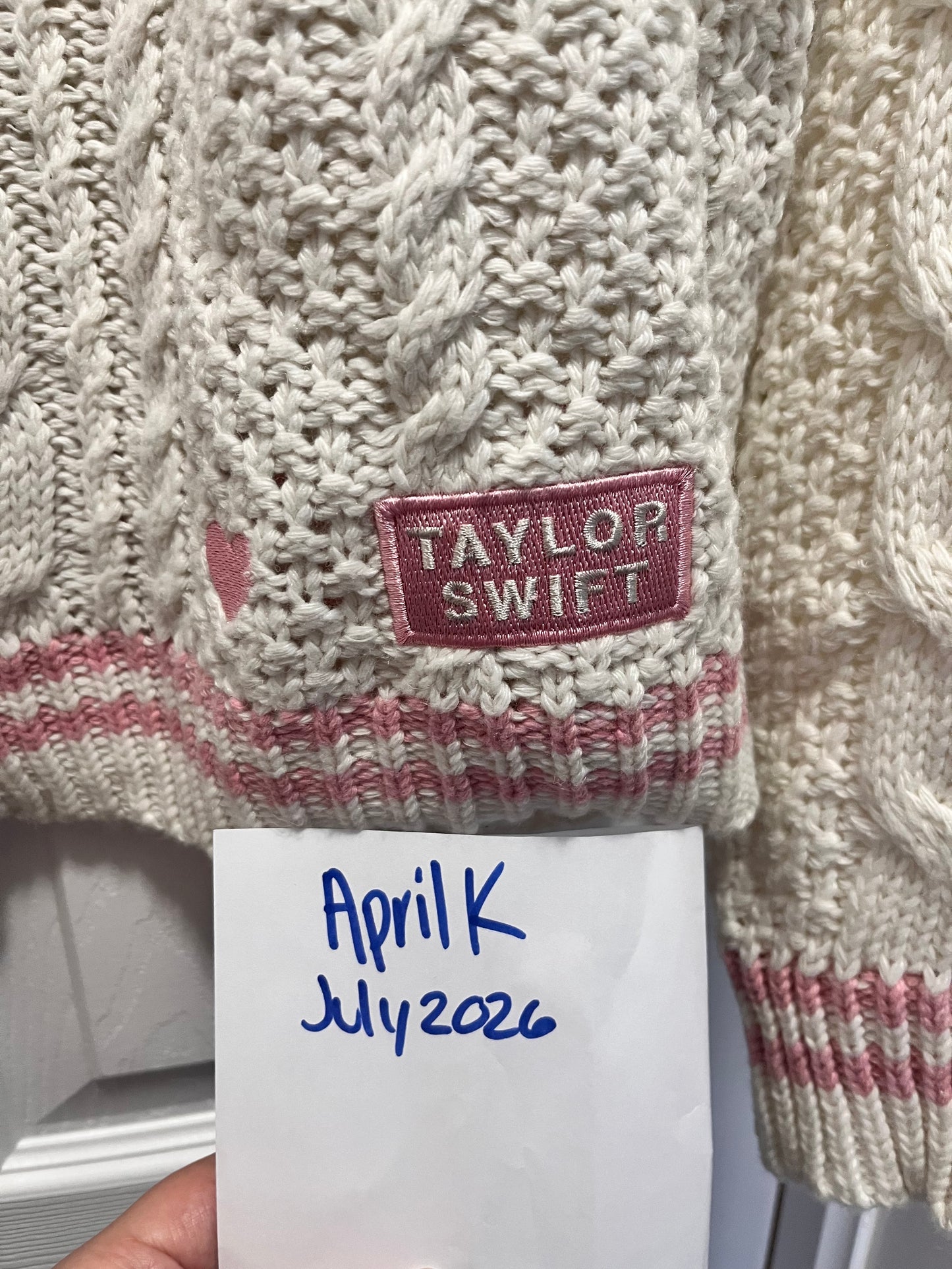 Lover Cardigan (OFFICIAL MERCH, RESALE)